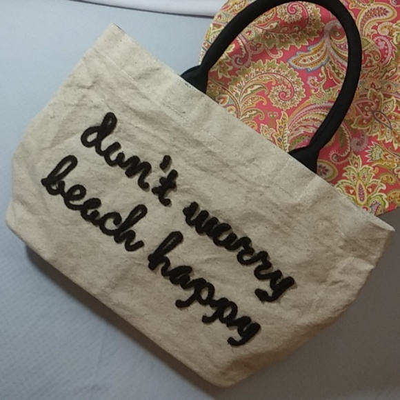 Urban Outfitters Other - Urban Outfitters Don't Worry Beach Happy Bag